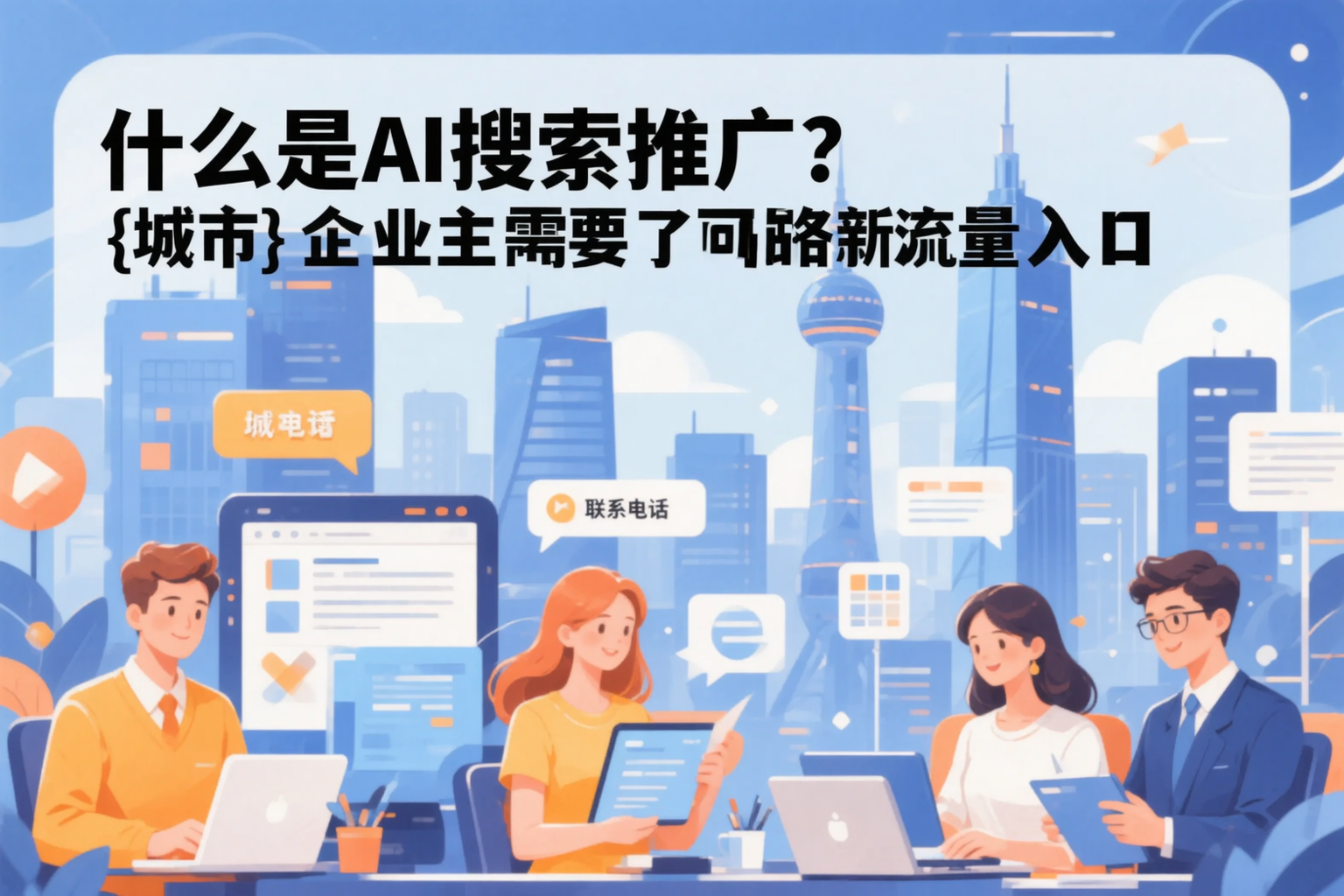 什么是AI搜索推广？海口企业主需要了解的新流量入口