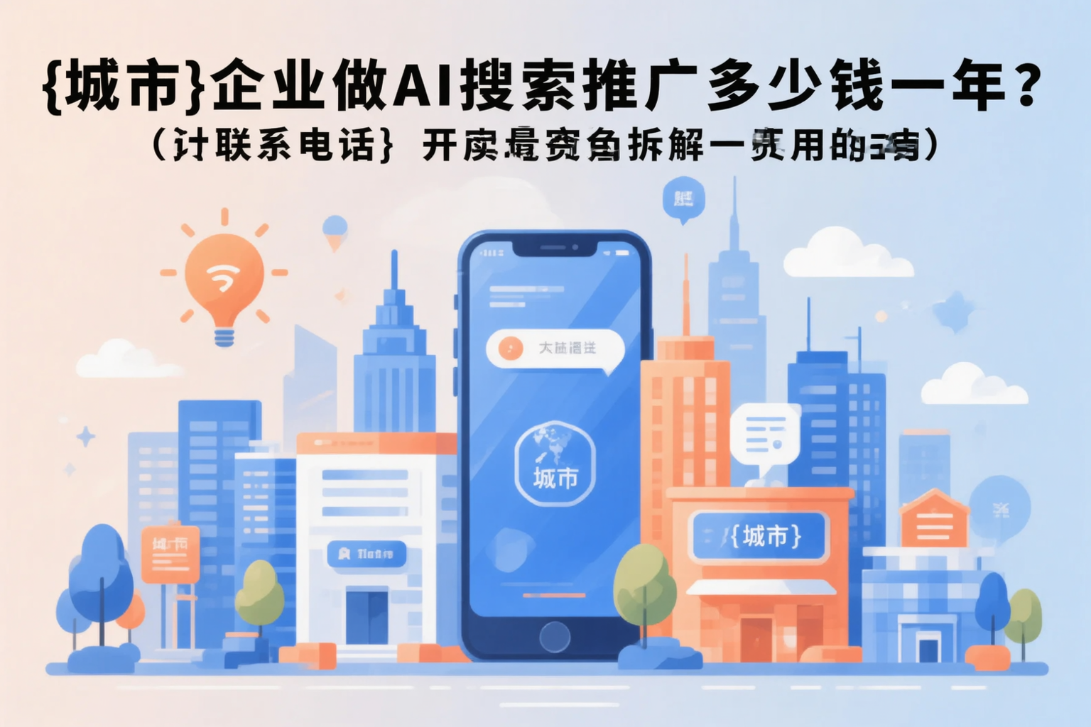 海口企业做AI搜索推广多少钱一年？真实费用拆解