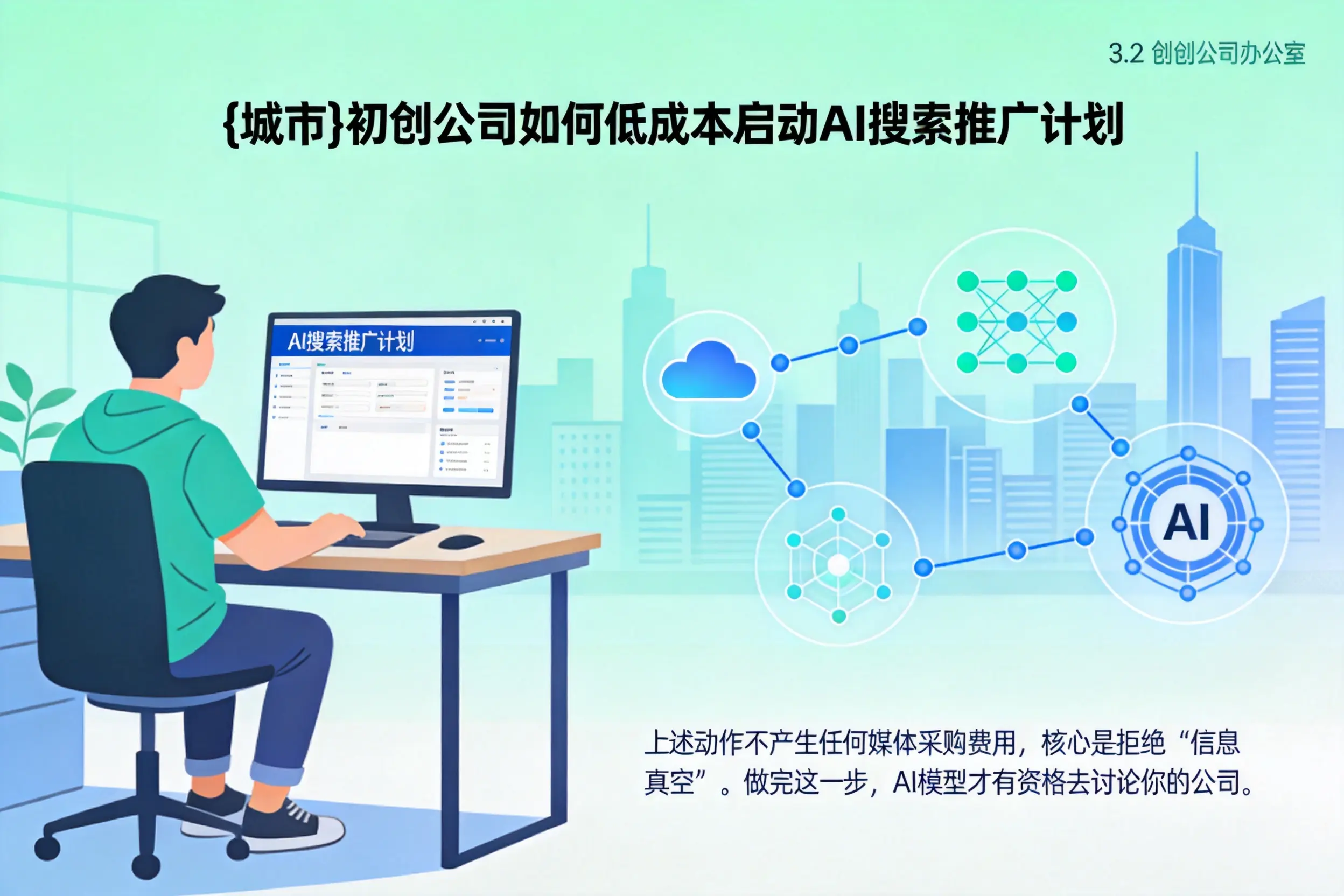海口初创公司如何低成本启动AI搜索推广计划