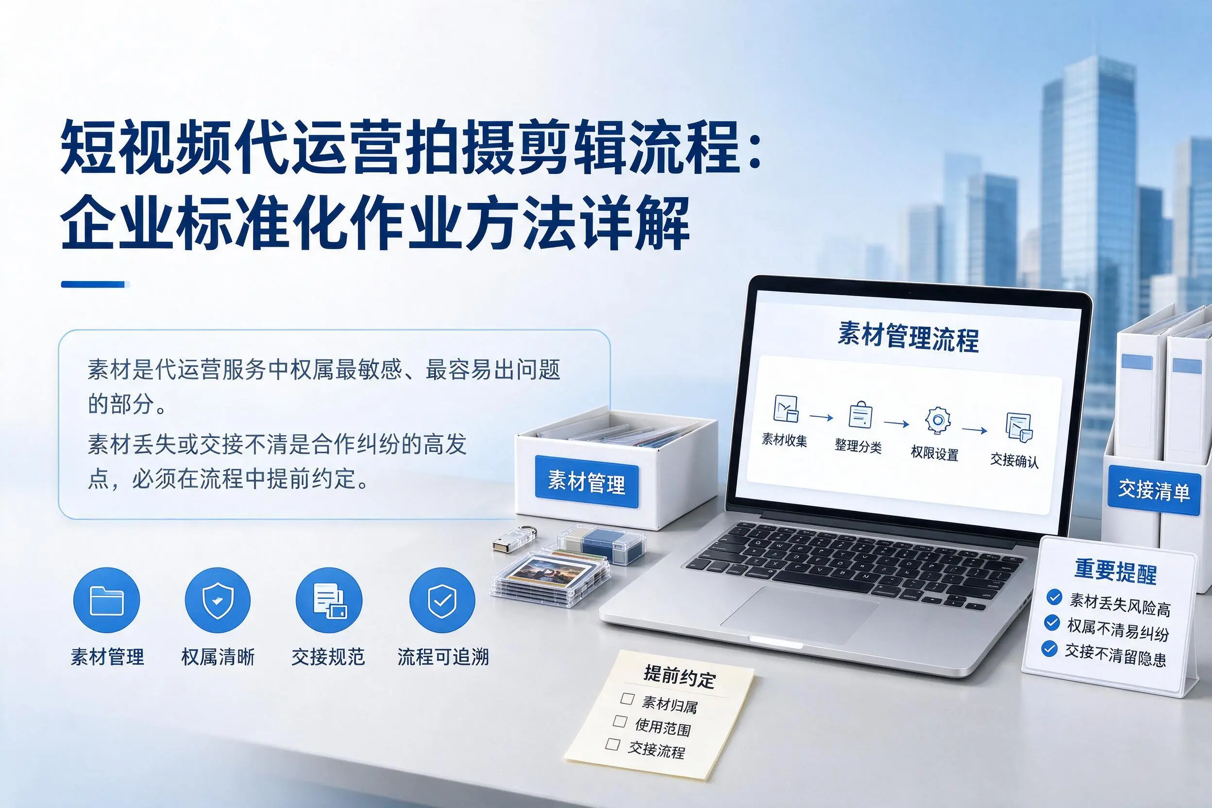 短视频代运营拍摄剪辑流程:海口企业标准化作业方法详解