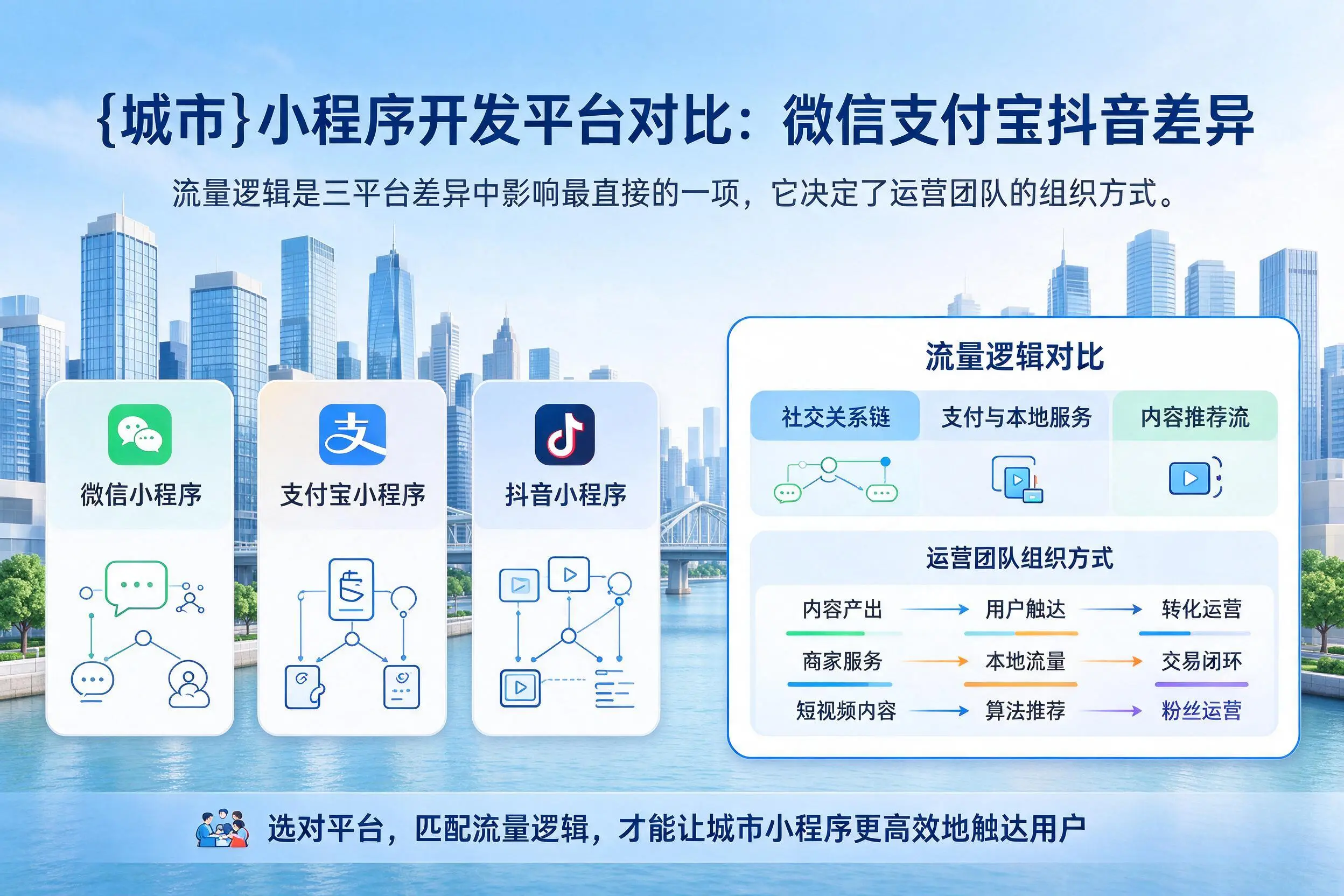 海口小程序开发平台对比：微信支付宝抖音差异