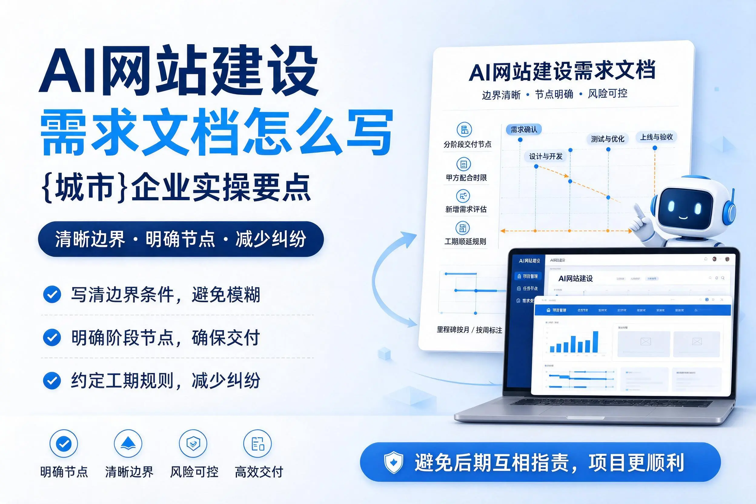 AI网站建设需求文档怎么写，海口企业实操要点